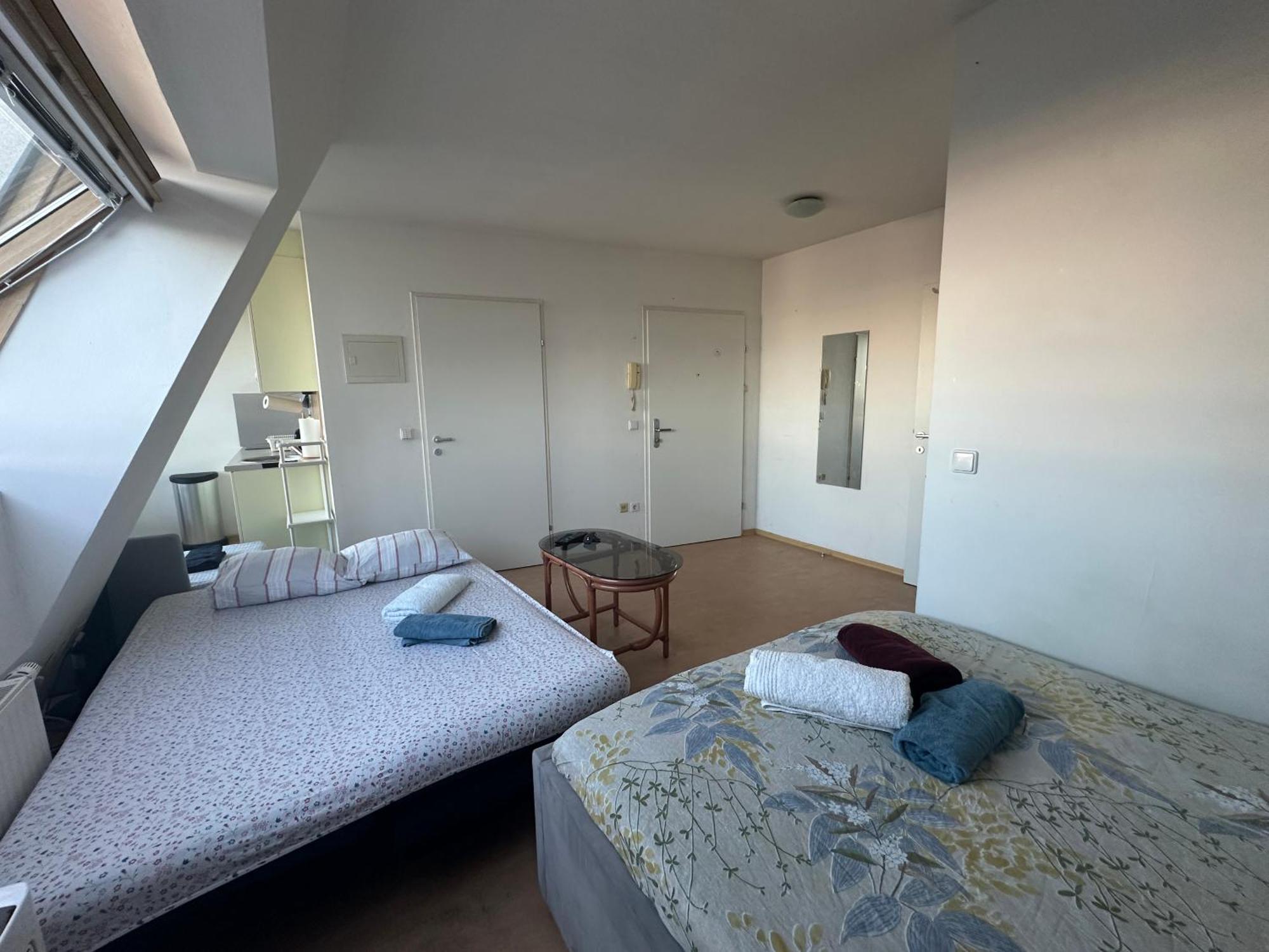 Cozy Bright Penthouse Close To U1 And U6 Metros Viena Exterior foto