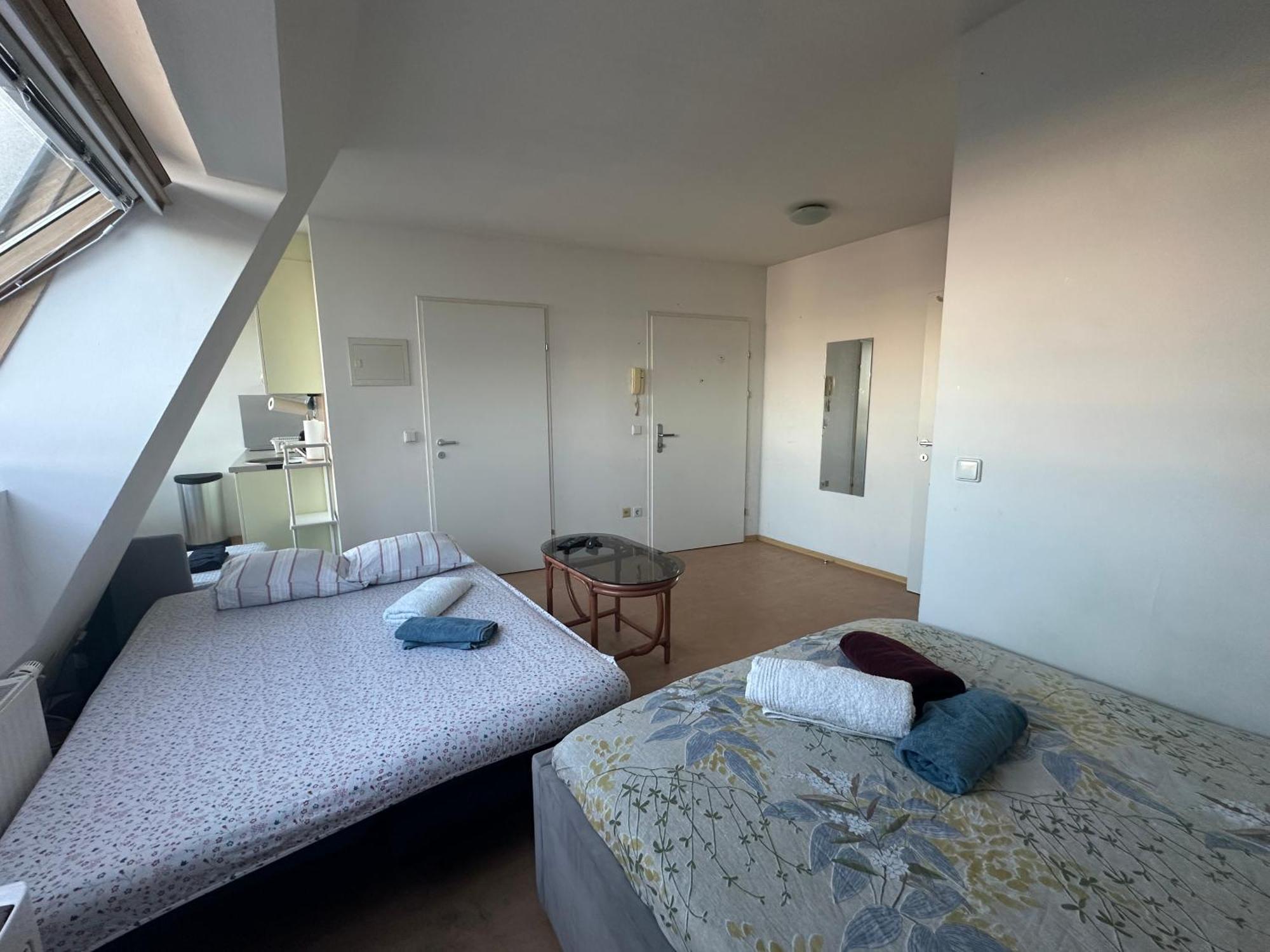 Cozy Bright Penthouse Close To U1 And U6 Metros Viena Exterior foto
